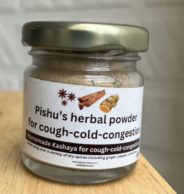 Pishu’s Herbal Powder (cough-cold-congestion)